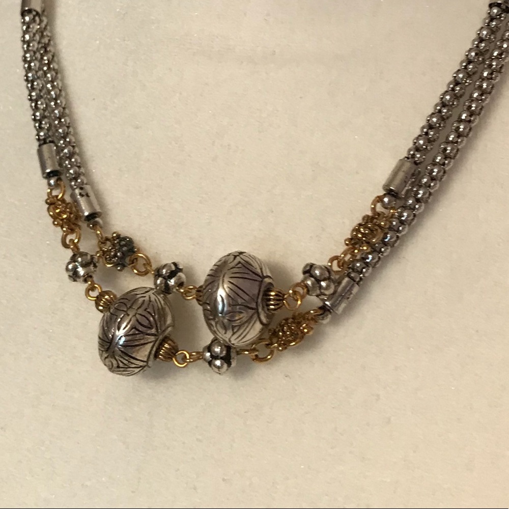 Silver & Gold necklace